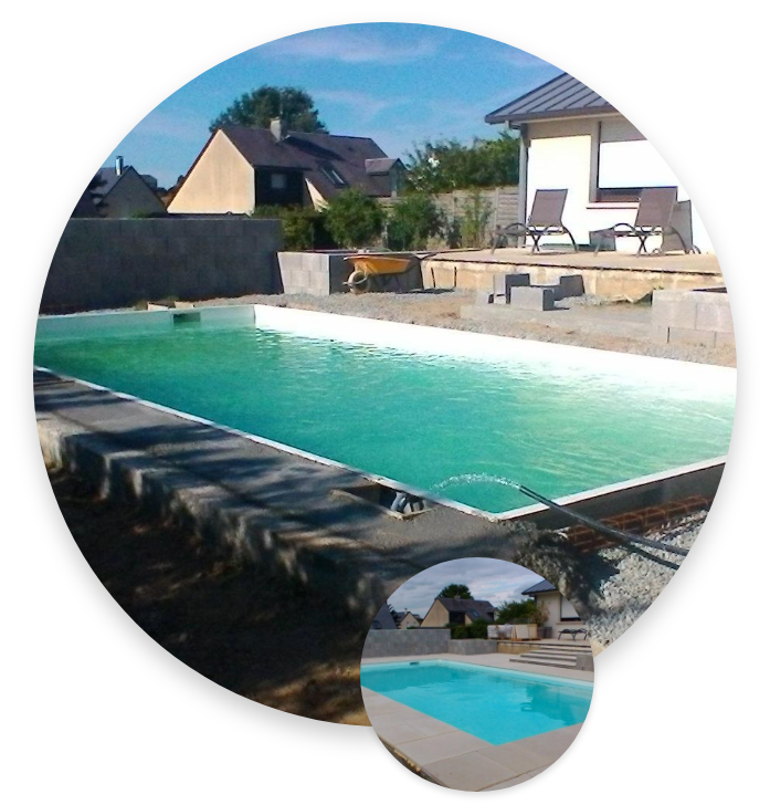 PACILLY PAYSAGE Paysagiste Coutances Piscine Coque 1